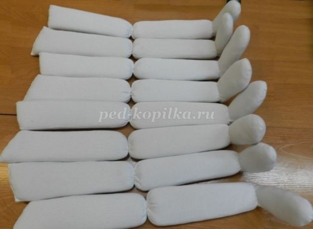 Изготовление театральных ростовых кукол-бабочек для украшения интерьера: часть 7