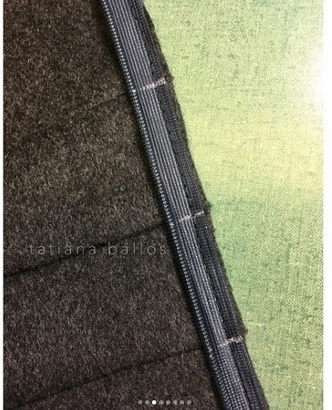 Некоторые детали втачивания молнии