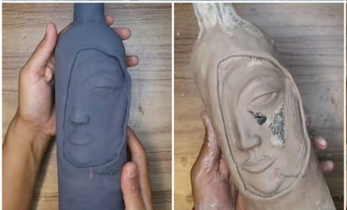 ​Превращаем бутылку в предмет интерьера