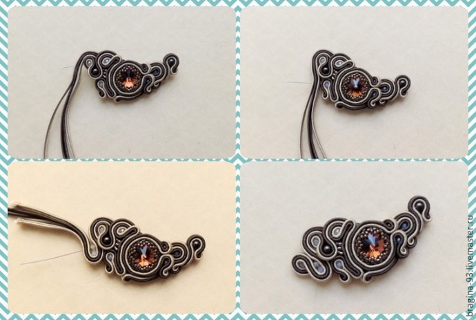 Создаем брошь "Парусник": часть 2