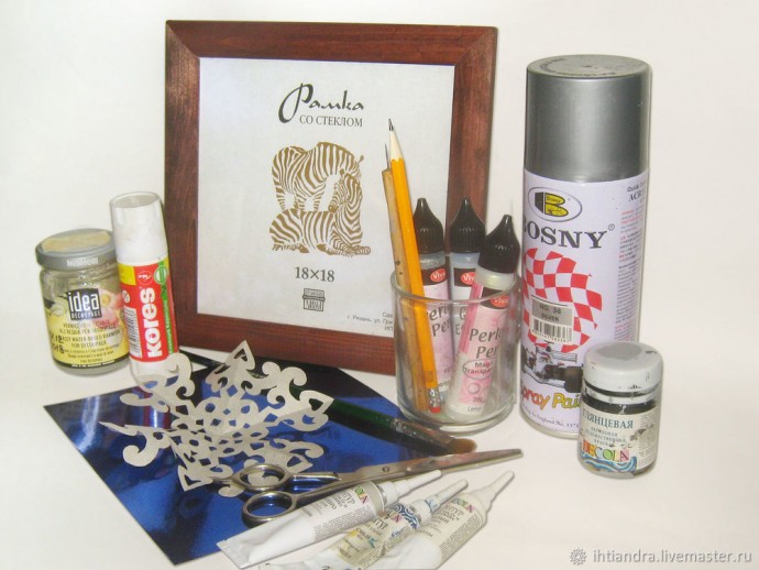 Оригинальное панно из бумажных узоров: часть 1