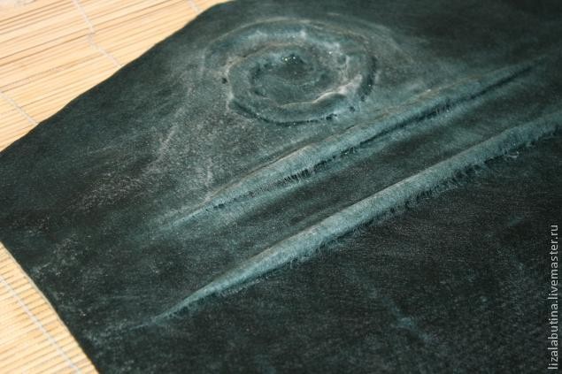 ​Валяный клатч: часть 4