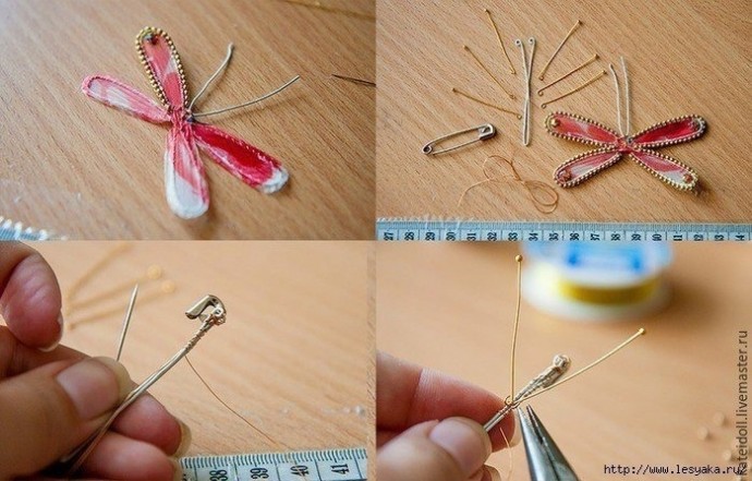 ​Брошь "Стрекоза"