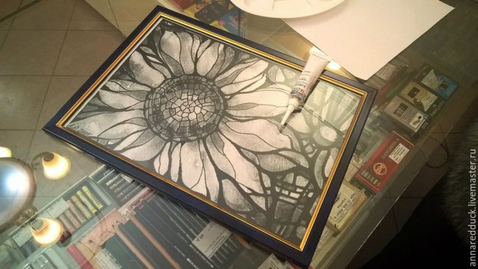 Делаем витражный светильник