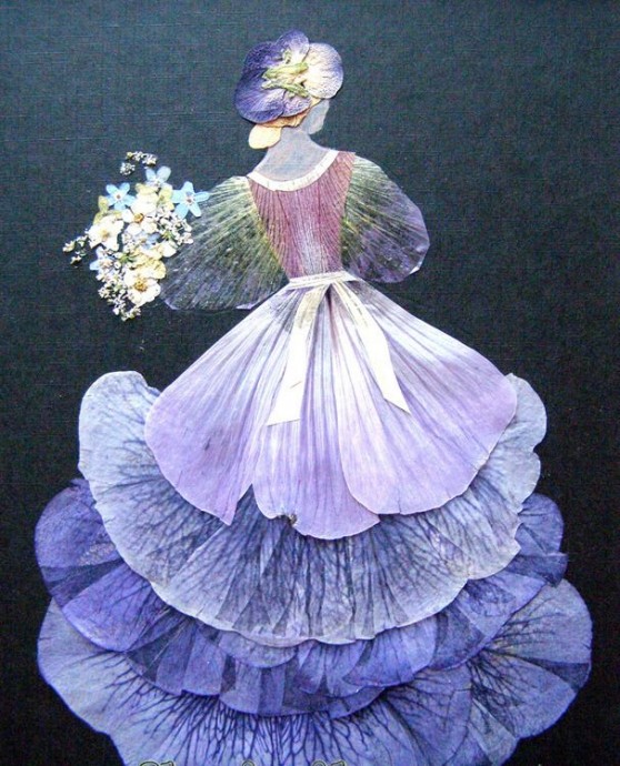 ​Люди в технике ошибана