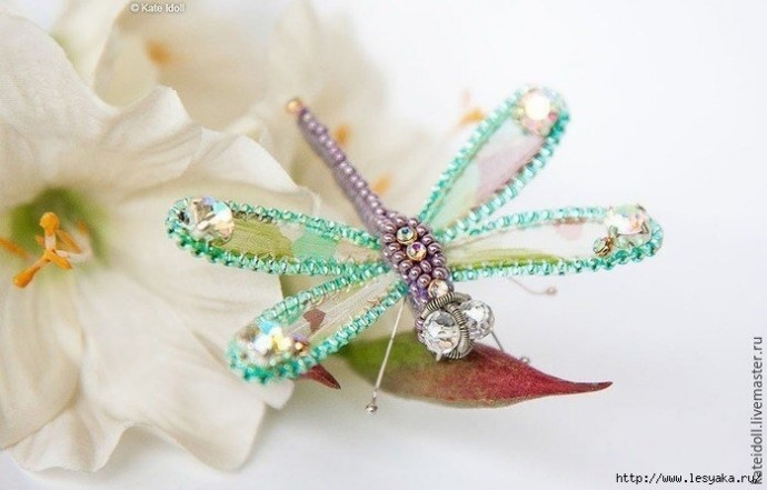 ​Брошь "Стрекоза"