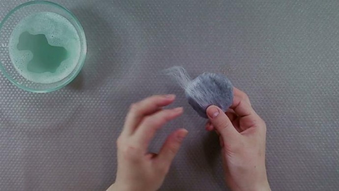 Мастер-класс по изготовлению войлочных камешков: часть 1