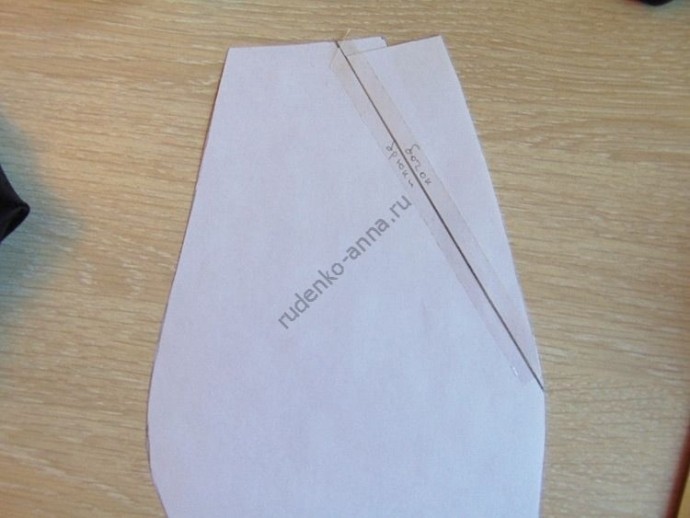 ​Как убрать талиевую вытачку в карман на брюках и юбке