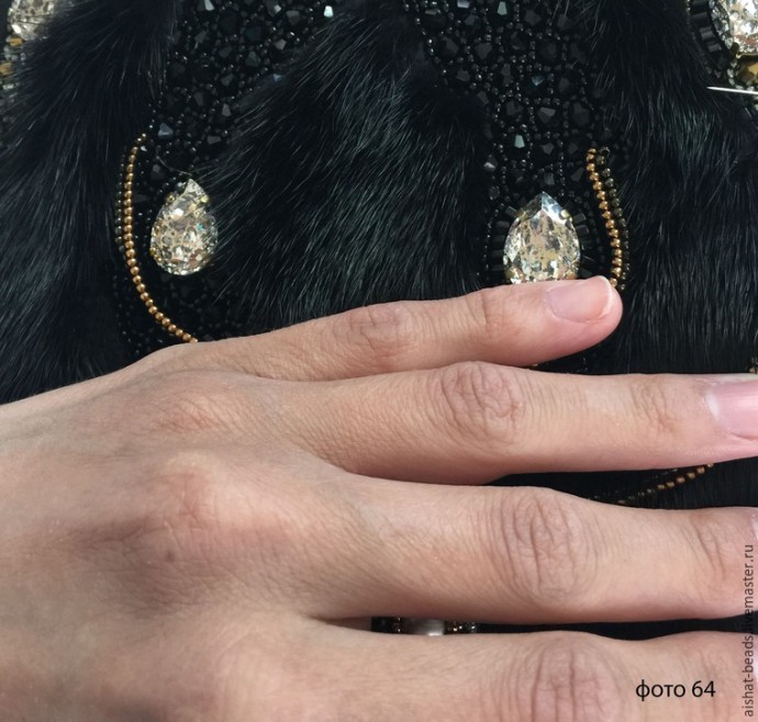 Клатч "Ночные тайны морских глубин": часть 2