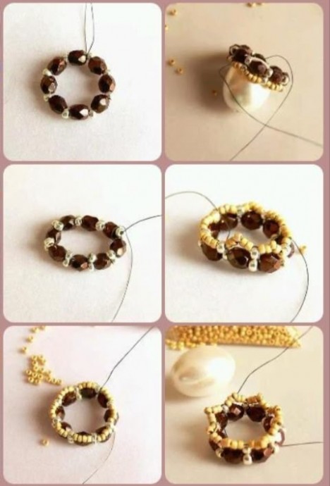 Колокольчик из бусин