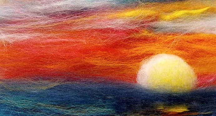 ​Шерстяная акварель