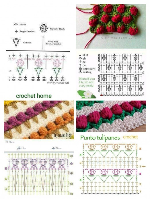 ​Замечательные узоры для вязания