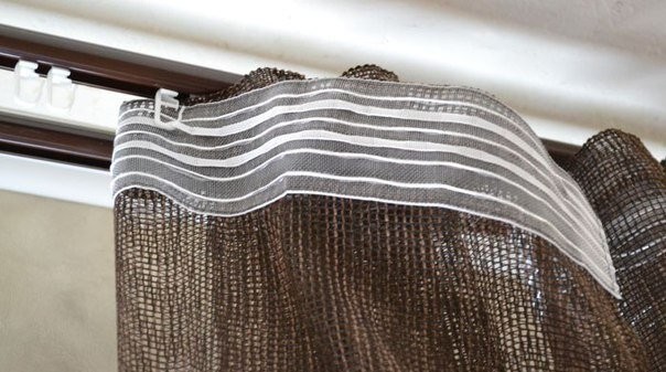 ​Как пришить шторную ленту