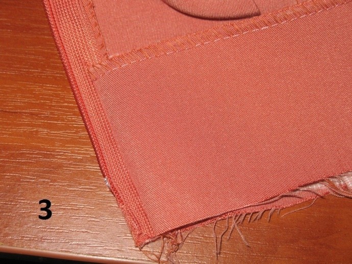 ​Мастер-класс по пришиванию обтачки к поясу юбки с застежкой на потайную молнию