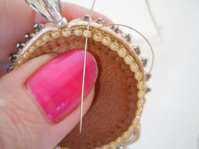 ​Мастер-класс по сутажу "Сутажные серьги Винтаж": часть 9