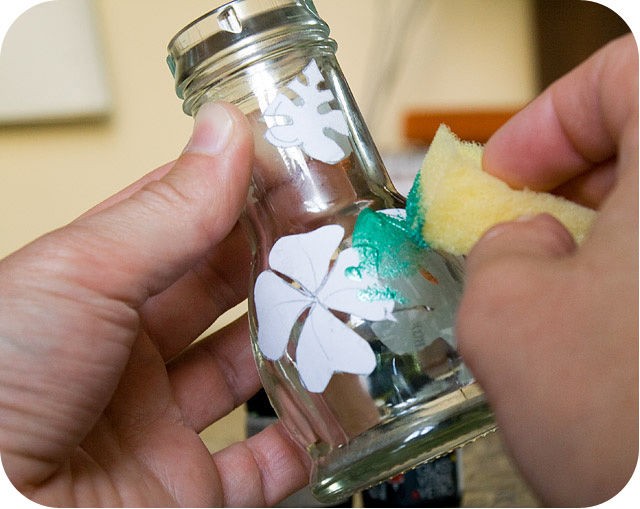 Мини-вазочка из бывшей соусницы: часть 1