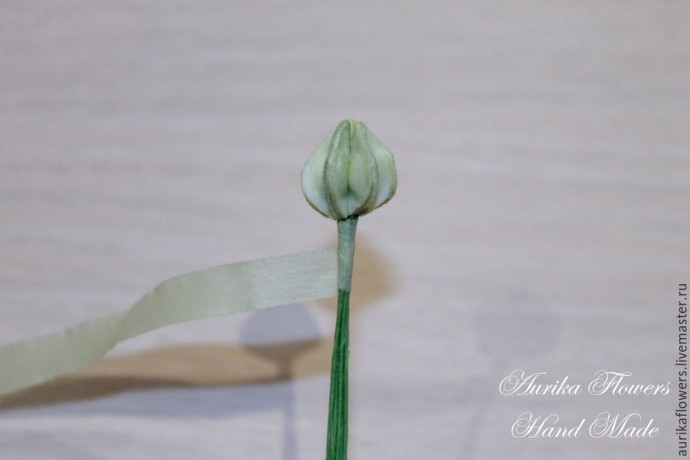 Как сделать люпин из иранского фоамирана: часть 5