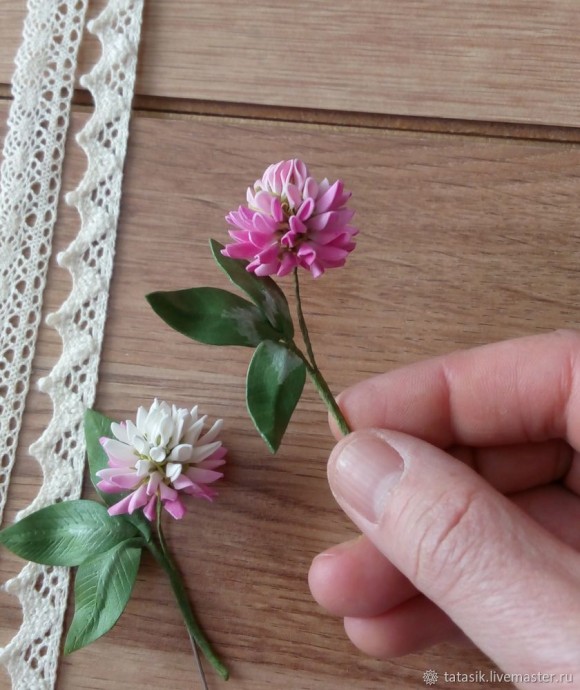 ​Изготавливаем клевер из фоамирана: часть 2