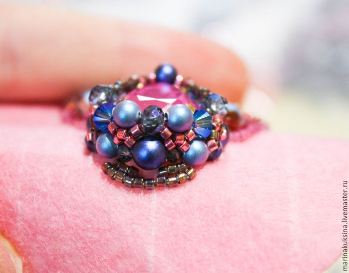 Создаем брошь жучка "Цветочник": часть 4