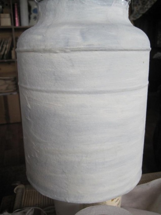 Декорирование романтичной бутылки в технике декупаж: часть  2