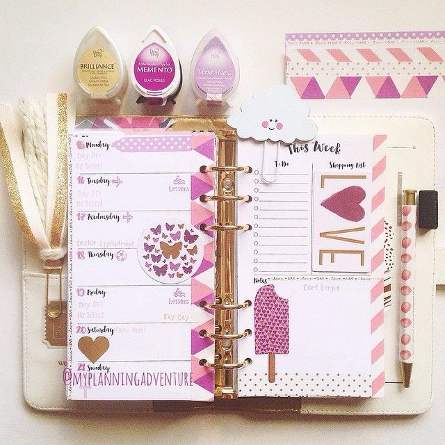 ​Скрап-декор для блокнотов и планеров