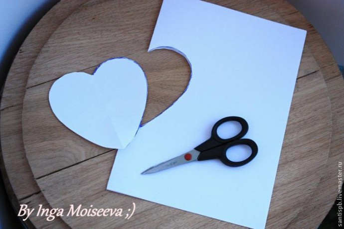 Создаём войлочное сердечко: часть 1