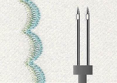 ​Как шить двойной иглой