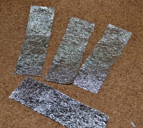 Шкатулка в технике декупаж с применением фольги: часть 1