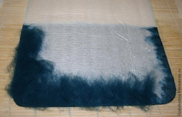 ​Валяный клатч: часть 2