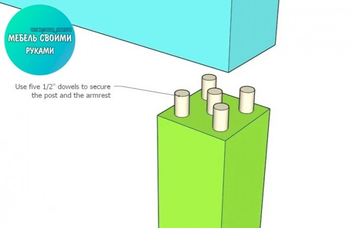 Несложный в изготовлении шезлонг