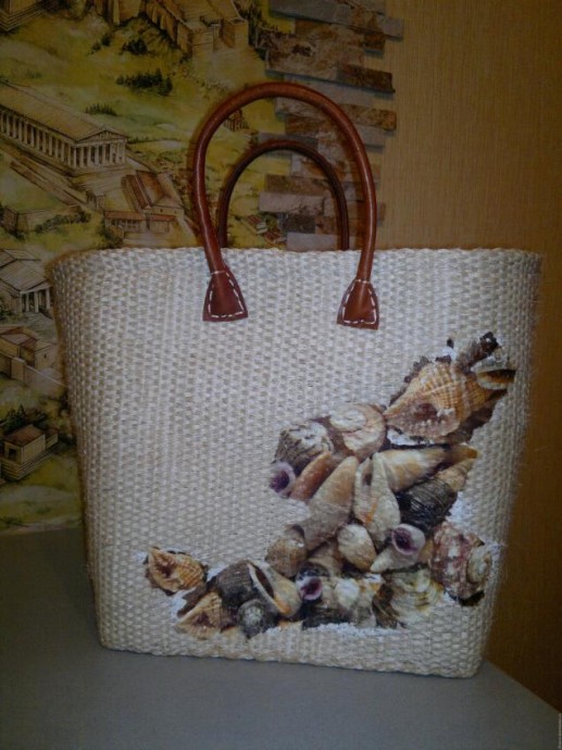 ​Пляжная сумка "Море зовет": часть 1