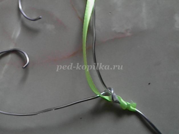 ​Топиарий "Дерево любви": часть 2