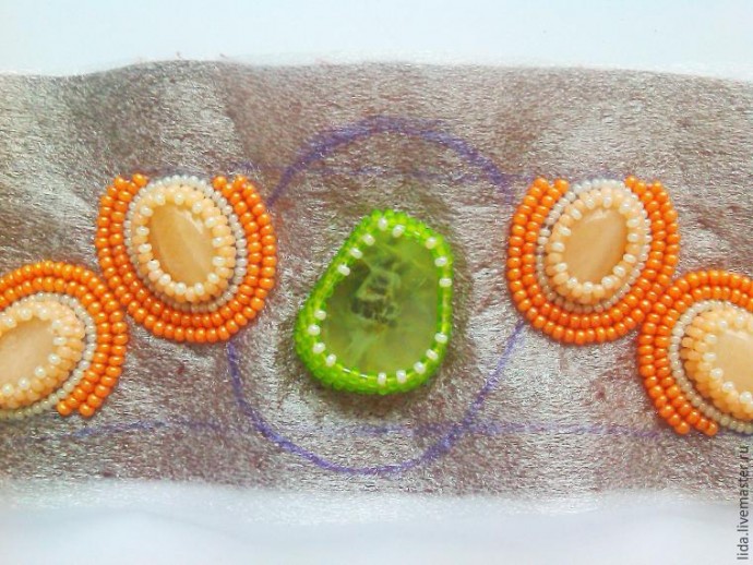 ​Вышиваем браслет "Тутти-Фрутти": часть 1