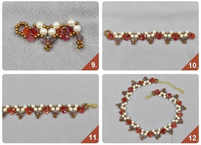 ​Колье с зубчиками