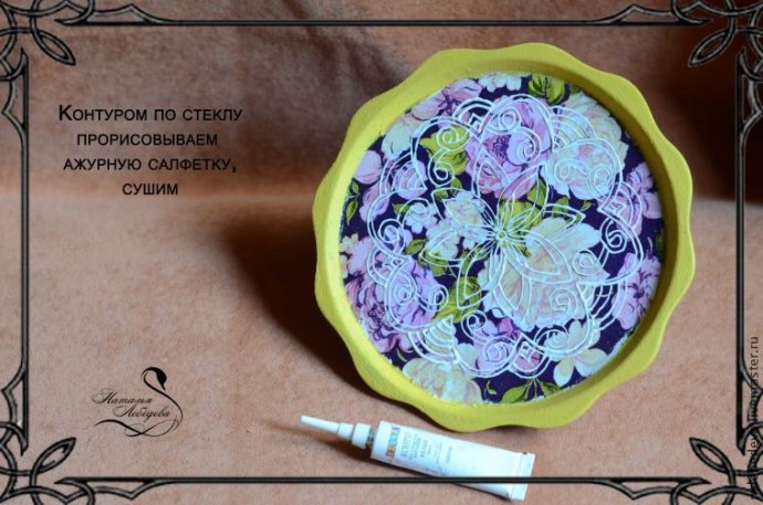 Как легко и просто нарисовать ажурное кружево на поверхности: часть 2