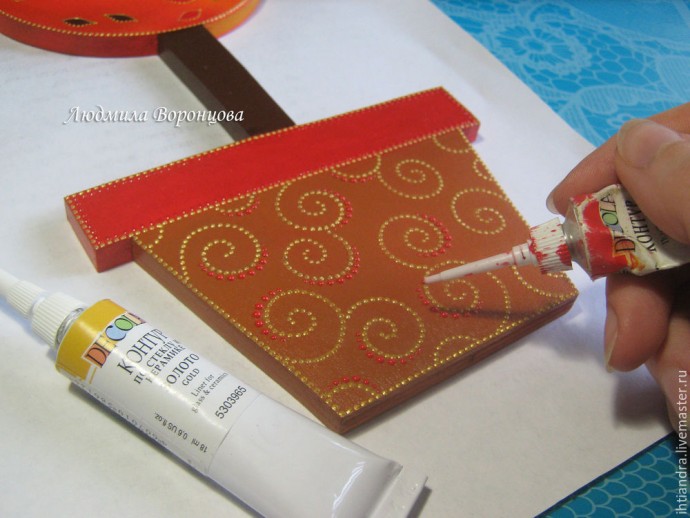 Топиарий с совами: часть 3