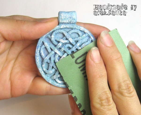 ​Мастер-класс по созданию украшений из полимерной глины "Кельтские плетения из камня": часть 3