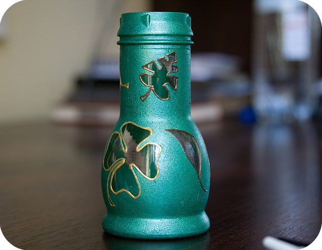 Мини-вазочка из бывшей соусницы: часть 2