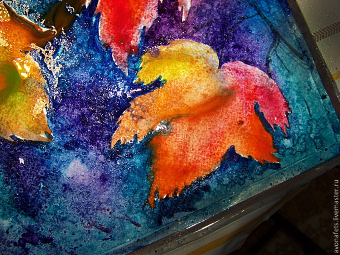 Осенний мастер-класс: акварель по-мокрому, часть 2