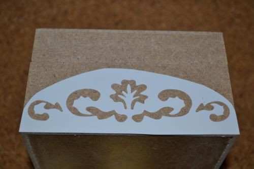 Шкатулка в технике декупаж с применением фольги: часть 1