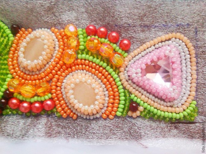 ​Вышиваем браслет "Тутти-Фрутти": часть 2