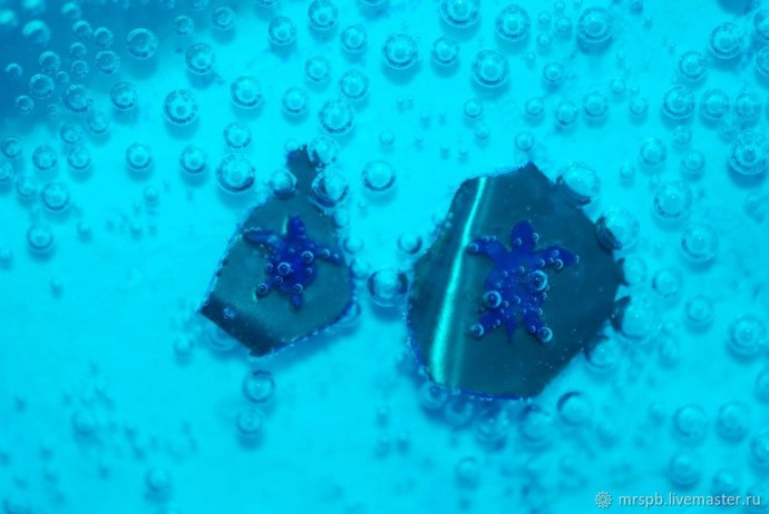 ​Делаем кулон из меди с заливкой ювелирной смолой: часть 3