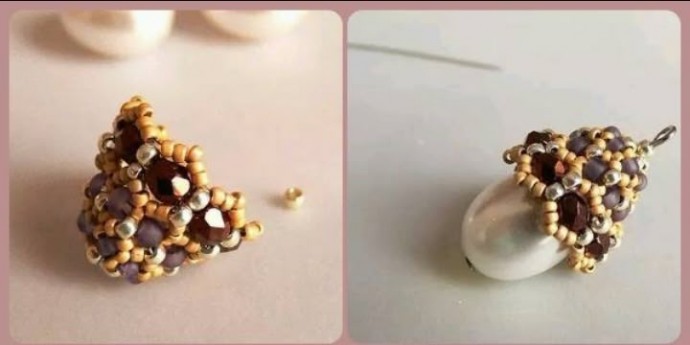 Колокольчик из бусин