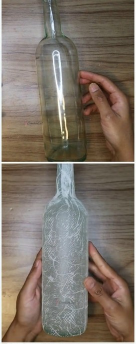 ​Превращаем бутылку в предмет интерьера