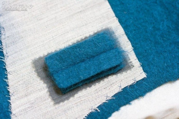 Как сделать петлю для пуговицы "в рамку"