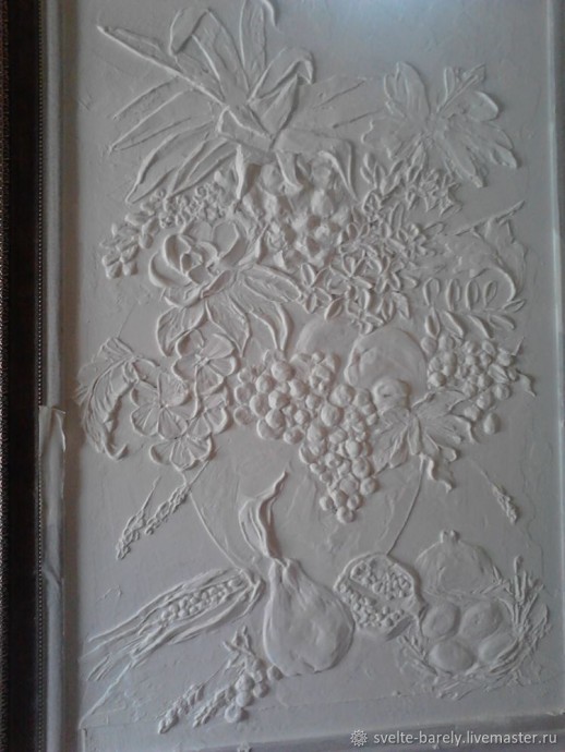 Делаем натюрморт-барельеф: часть 2 Делаем натюрморт-барельеф: часть 2