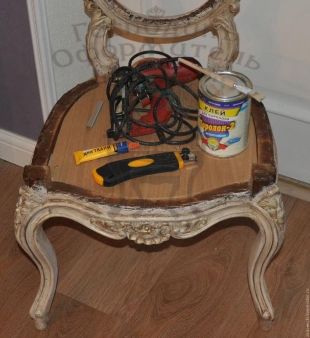 ​Обивка стула: пошаговый мастер-класс, часть 1