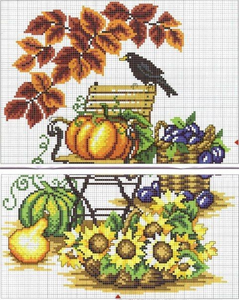 Вышиваем осенние пейзажи и не только