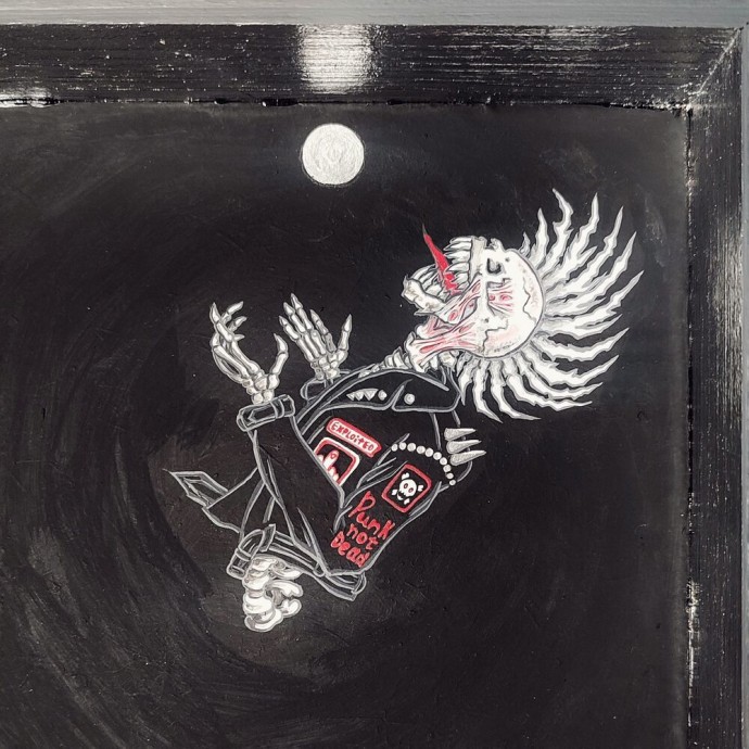 ​Как сделать многоуровневую ключницу с поталью и росписью: часть 3