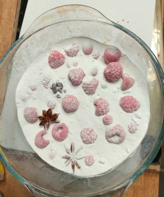 ​Секреты создания реалистичных ягод малины